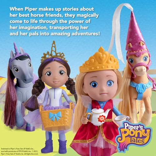 Breyer Caballo Piper Pony Tales Unicorn Picnic