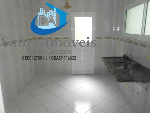 Imperdível !!! Excelente Sobrado Em Condomínio A Venda No Canto Do Forte Em Praia Grande. - So00017 - 33735735