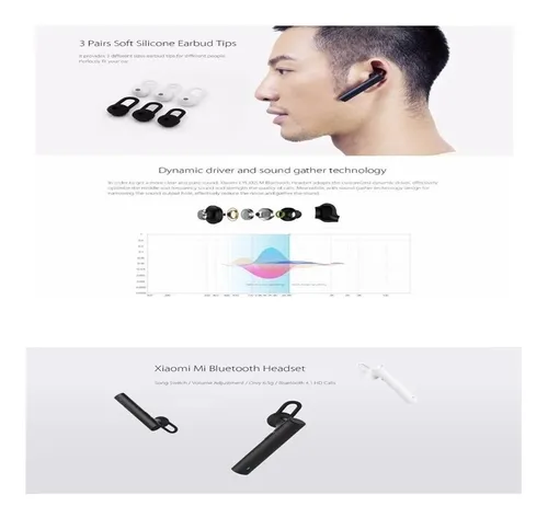 Xiaomi manos libres bluetooth xiaomi mi lyej02lm sale