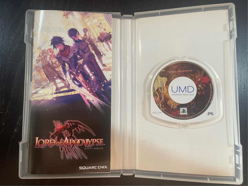 Psp Lord Of Apocalypse Original Japonês Impecável Usado
