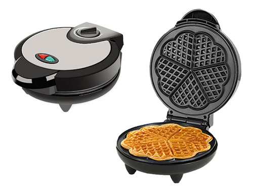 Máquina Para Hacer Pan Waffle 5, Con Forma De Corazón, 1000