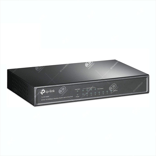 Imagen 1 de 7 de Switch Escritorio 8 Puertos 10/100 Poe, Tp-link Tl-sf1008p