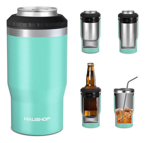 Enfriador De Latas De 12 Oz, Aislante De Latas De Acero Inox
