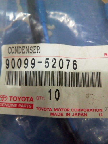 Imagen 4 de 5 de Condensador Distribuidor Toyota Corolla Avila Original