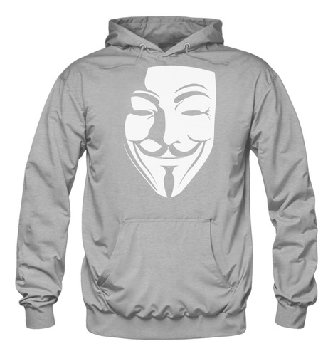 Poleron Canguro Gustore De V For Vendetta / Anonymous