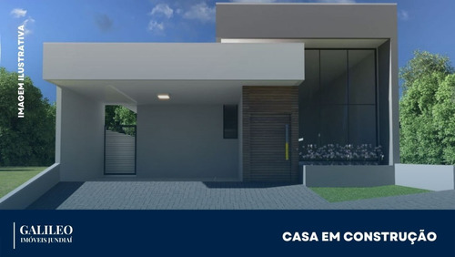 Imagem 1 de 6 de Casa Térrea Em Construção No Condomínio Residencial Dos Ipês | Engordadouro | Jundiaí | São Paulo - Ca01088 - 70711585