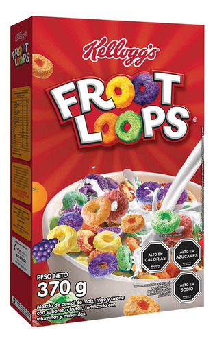 Cereal Froot Loops Kelloggs 370gr