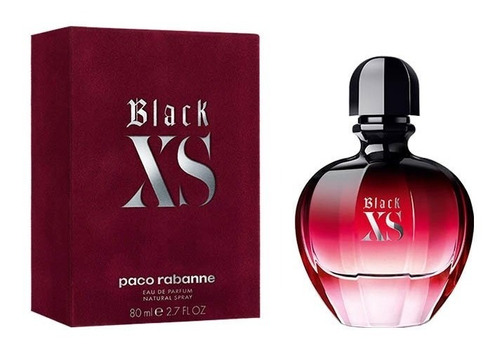 Perfume Paco Rabanne Xs Black 80ml Original Aceptamos Tarjet