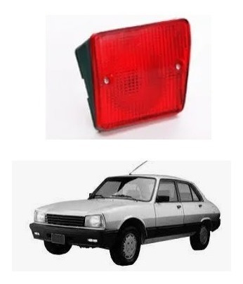 Faro Trasero Peugeot 504 Sr Pick Up 86 Rojo