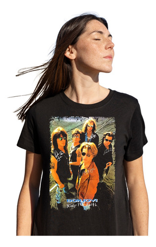 Playera Unisex Bon Jovi - Estilo Único Y Confortable