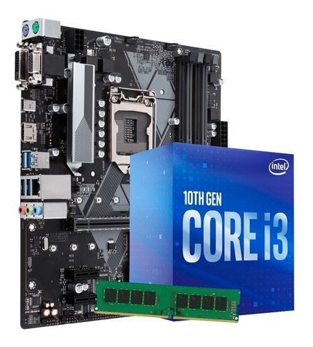 Actualizacion Combo Intel Core I3 10100 + 64gb + Mother