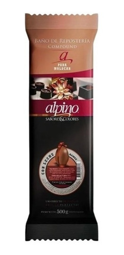Chocolate Alpino Con Leche 500g X 6 Unidades | Reposteria