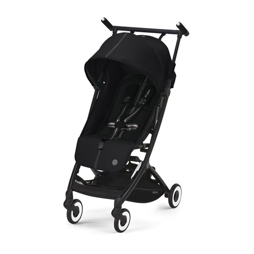 Cochecito de paseo Cybex Gold Libelle moon black con chasis color negro