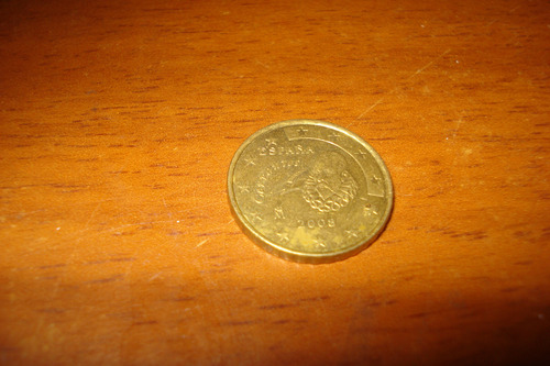 Moneda España 10 Eurocent 2008 (Usado)