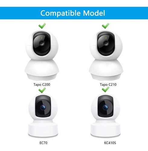 Soporte De Pared Compatible Tp-link Tapo C210/c200 Y Ka...