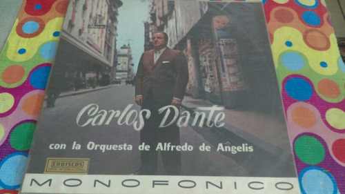 Carlos Dante Lp Con La Orquesta De Alfredo De Angelis R