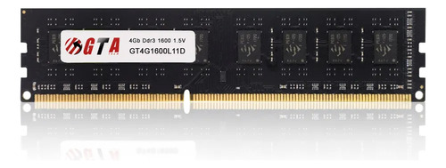 Memoria 4gb Ddr3 1600 Cl 11 1.5v Desktop Gta Tech