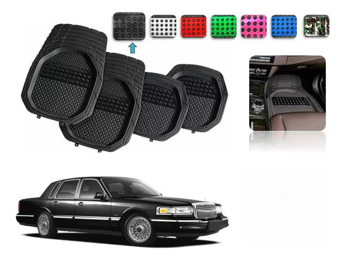 Tapetes 4pz Bandeja 3d Color Lincoln Towncar 1998 A 2006