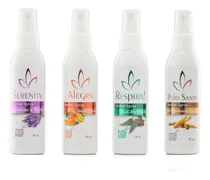 Comprar Aceites Esenciales Spray Set X4 Herbal- Eucalipto,palo,otros