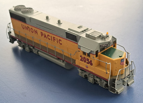 Jr - Locomotora Athearn Gp38 Union Pacific Blue Box Esc. H0