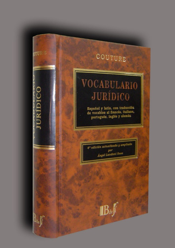 Vocabulario Jurídico Couture 