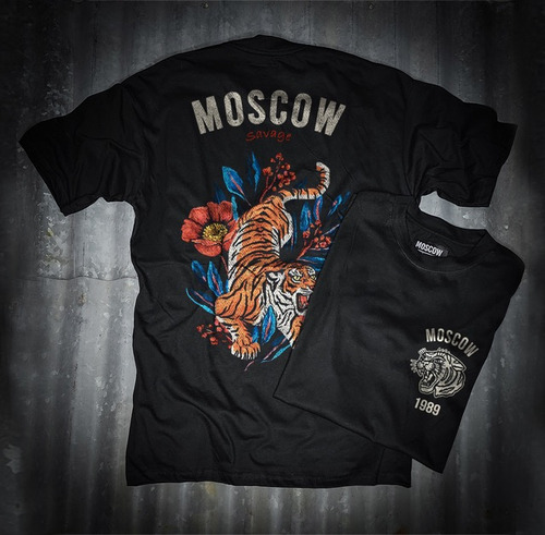 Remera Oversize Tiger Moscow Msw89 Fitness Gym Mma