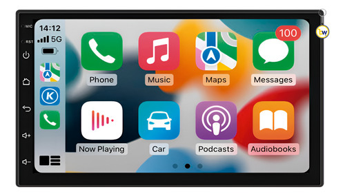 Android Carplay Roadstar Wifi Gps Bluetooth 2 Usb + Usb C