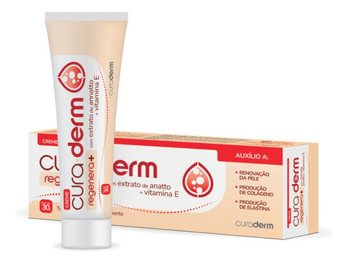  Creme Curaderm Regenera Plus Pomada Cicatrizante