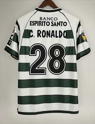 Camisetas Retro Cristiano Ronaldo / Sporting Lisboa 2002