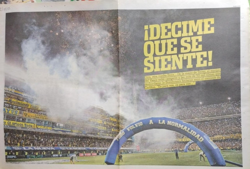 Póster Cancha De Boca Juniors. La Bombonera. Diario Olé