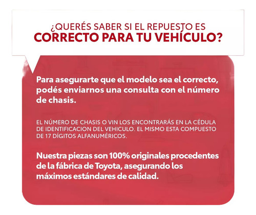Puente Cardan Original Toyota Hilux Sw4 2005 - 2015 Toyota