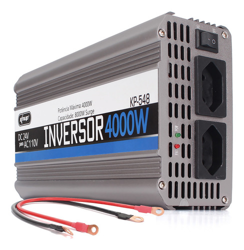 Inversor Tensão Veicular 4000w Senoidal Modificada 12v 110v