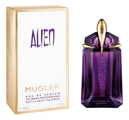 Eau de parfum recargable Alien Mugler para mujer, 60 ml