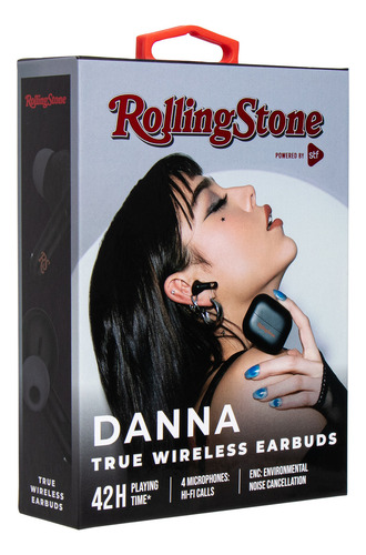 Auricular In-ear Inalámb Rolling Stone Tws Rs-e62381 Negro