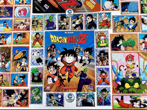 Álbum Dragon Ball Z Saga Saijayin Bigbang Completo A Pegar