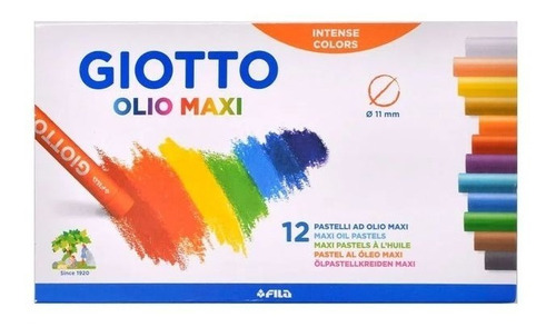 Oleo Pasteles Giotto (12 Colores)