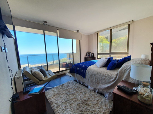 En Venta Precioso Depto Vista Al Mar Zona Segura Costa Brava