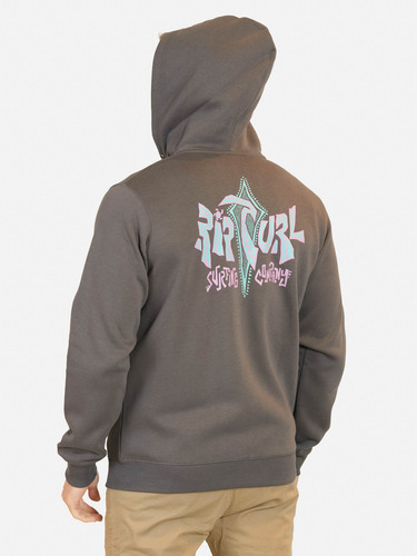 Poleron Fz Forcerc Gris Hombre Rip Curl