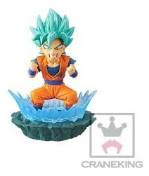 Goku Ssj Blue Wcd Dragon Ball World Collectable Diorama Wcf (Usado)