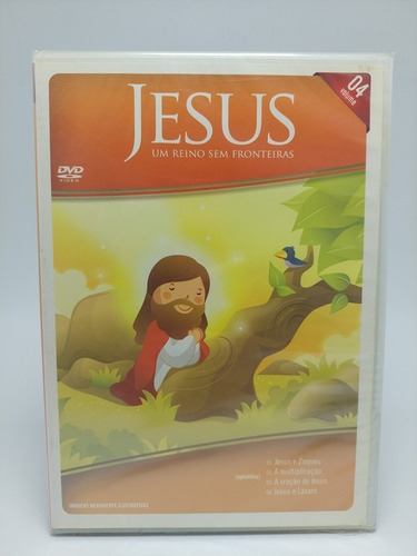 Dvd Filme Jesus Um Reino Sem Fronteiras Vol 4 - Original