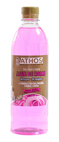 Agua De  Rosas Tónico Facial Hidratante 