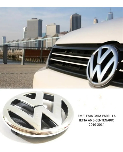 Emblema Para Parrilla Volkswagen Jetta 2010-2014