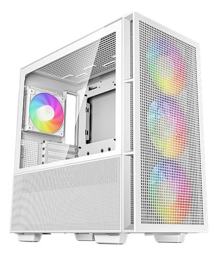 Gabinete Deepcool Ch560 Argb Cristal R-ch560-whape4-g-1 Wh Color Blanco