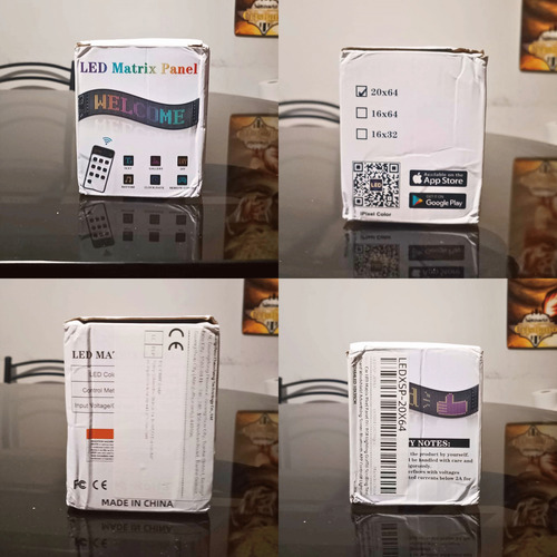 Letrero Led Auto Bluetooth App Publicidad Matriz Funcional (Usado)