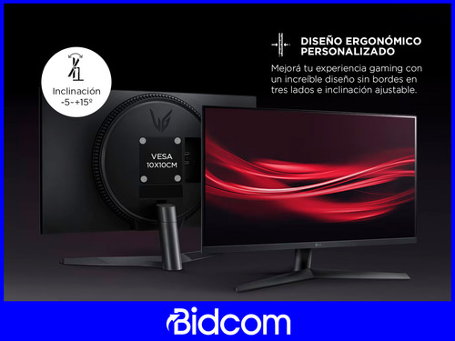 Monitor LG 23.8 Pulgadas Pc Ultragear Gamer 24gs60f 180 Hz