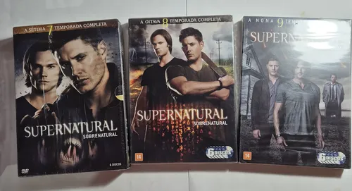 Box Dvd Supernatural Completo 1 Ao 15 Temporadas (original