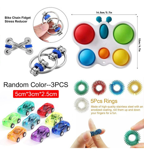 Kit De Teclado De Juego Pop De 52 Pelotas De Alivio Para Aut