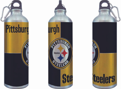 Botella Deportiva Steelers Pittsburgh. Bandera