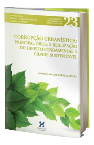 Corrupção E Cidade (in)sustentável: A Corrupção Óbice, De Moura,soadre Caroline Rolim De., Edição 1 Em Português