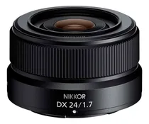 Comprar Objetivo Nikon Nikkor Z Dx 24mm F\u002F1.7 Color Negro Tipo De Montaje Nikon Z